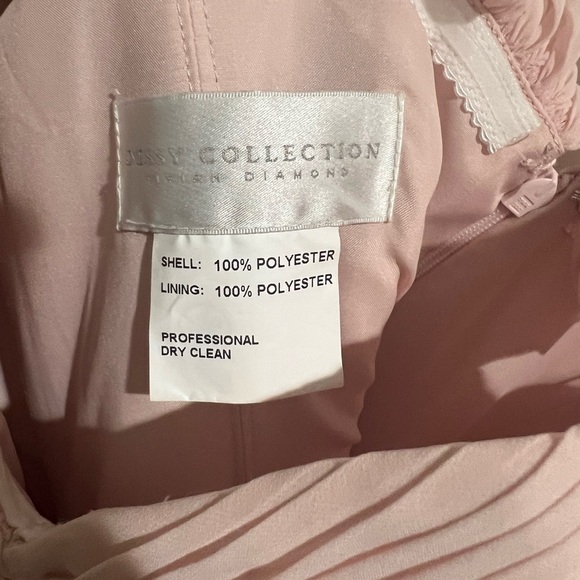 Dessy 2970 blush size 10 - Picture 4 of 13